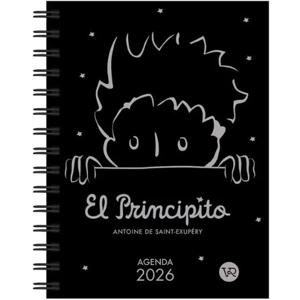 Agenda Principito 2026 Negra 1
