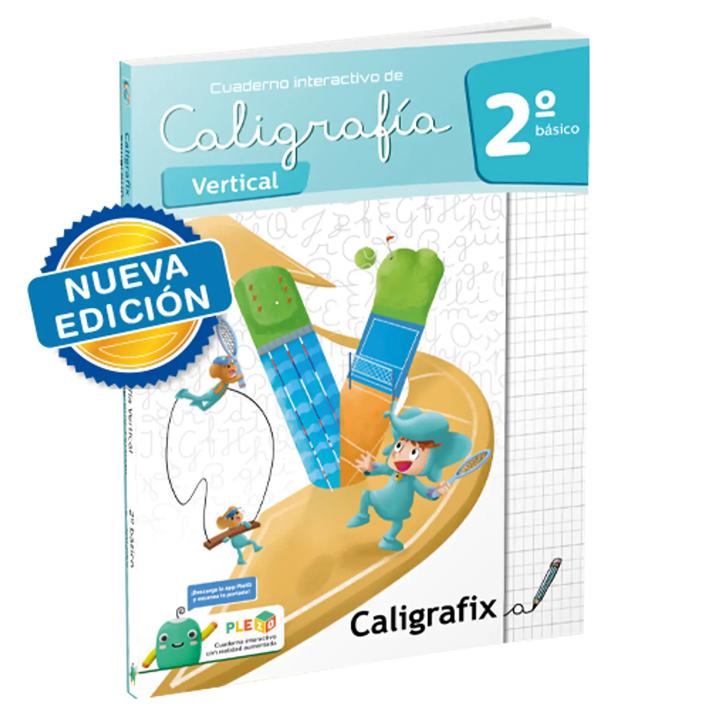 Caligrafia Vertical. Segundo Basico. Caligrafix C20v 1