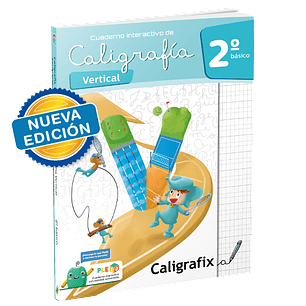 Caligrafia Vertical. Segundo Basico. Caligrafix C20v
