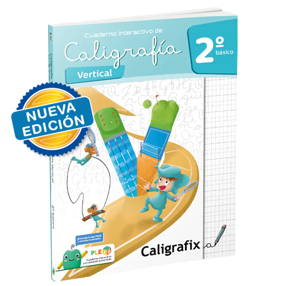 Caligrafia Vertical. Segundo Basico. Caligrafix C20v 1