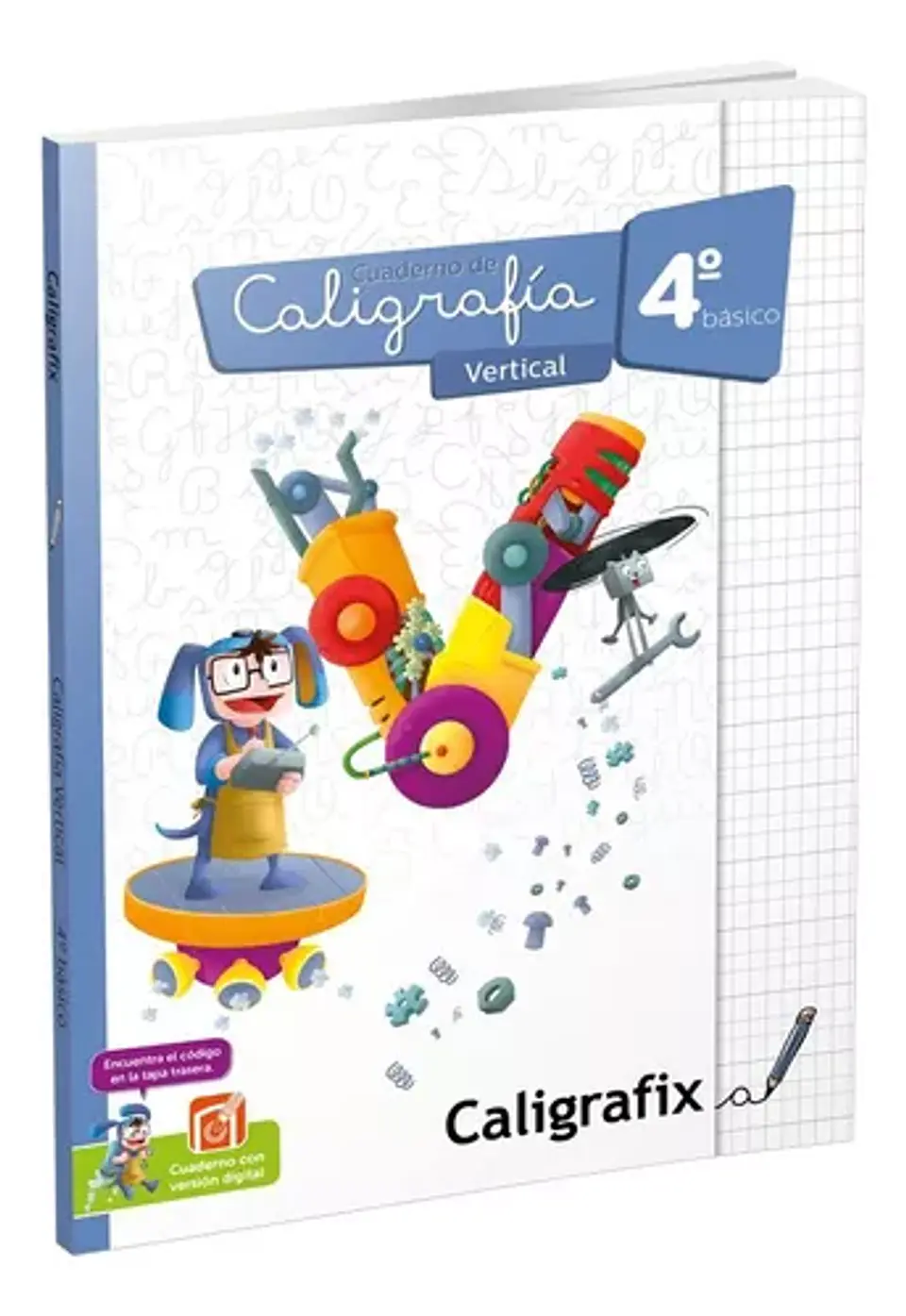 Caligrafia Vertical. Cuarto Basico. Caligrafix C40v 1