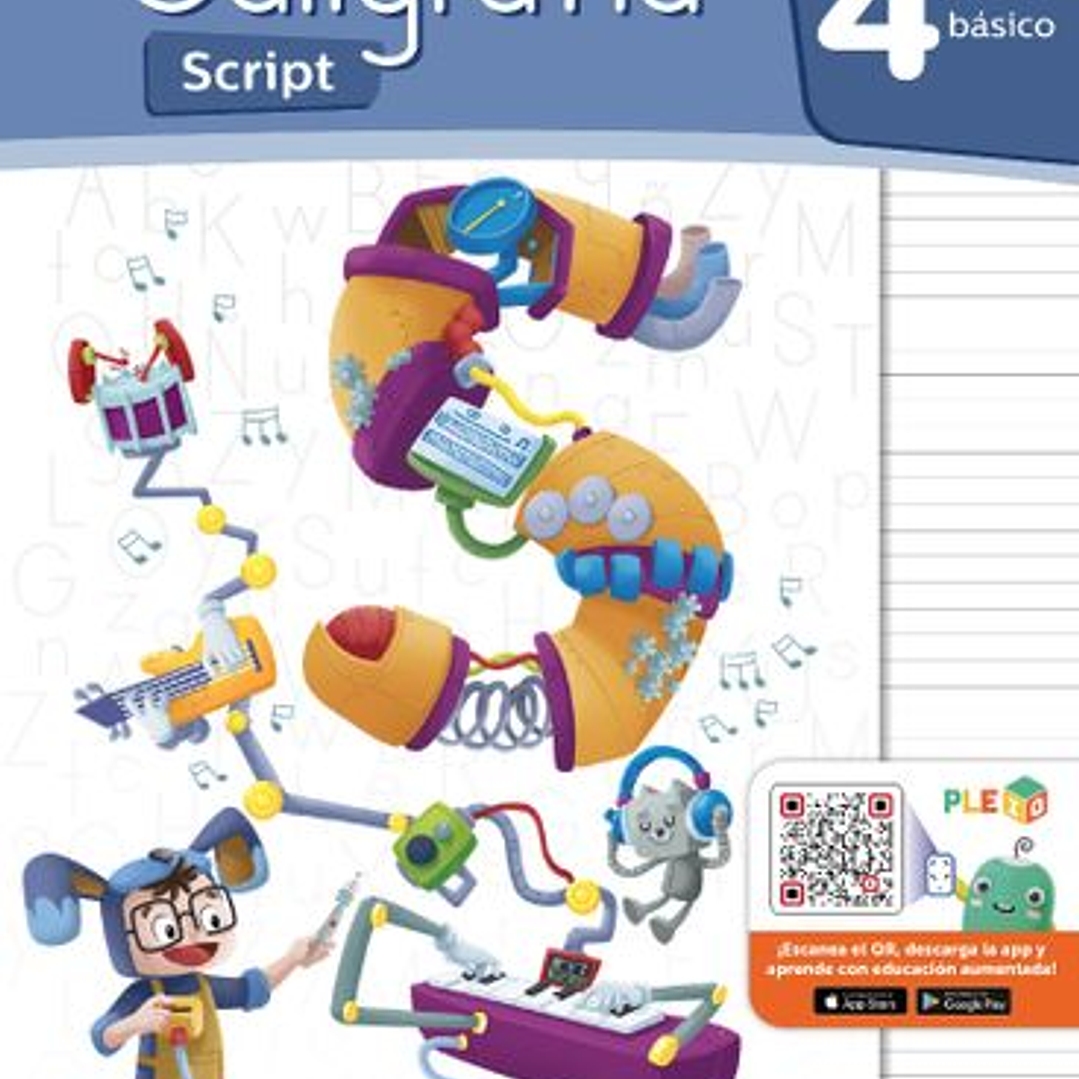 Caligrafia Script. Cuarto Basico. Caligrafix C40i 1