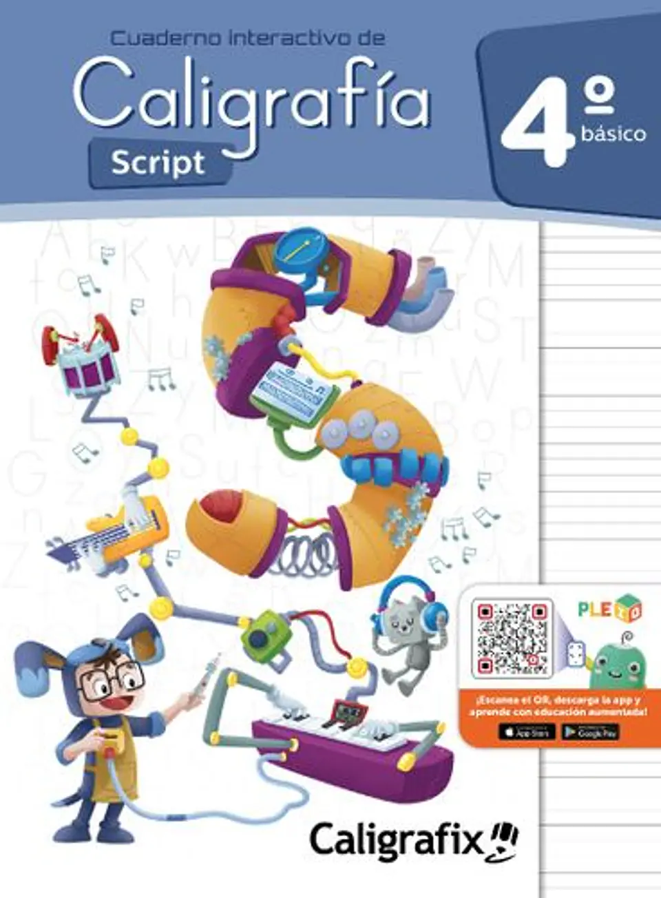 Caligrafia Script. Cuarto Basico. Caligrafix C40i 1