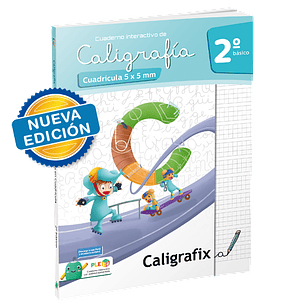 Caligrafia En Cuadricula. Segundo Basico. Caligrafix C20c