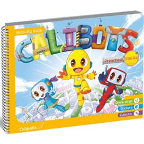 Calibots. Preschool Starter. Caligrafix Cbps