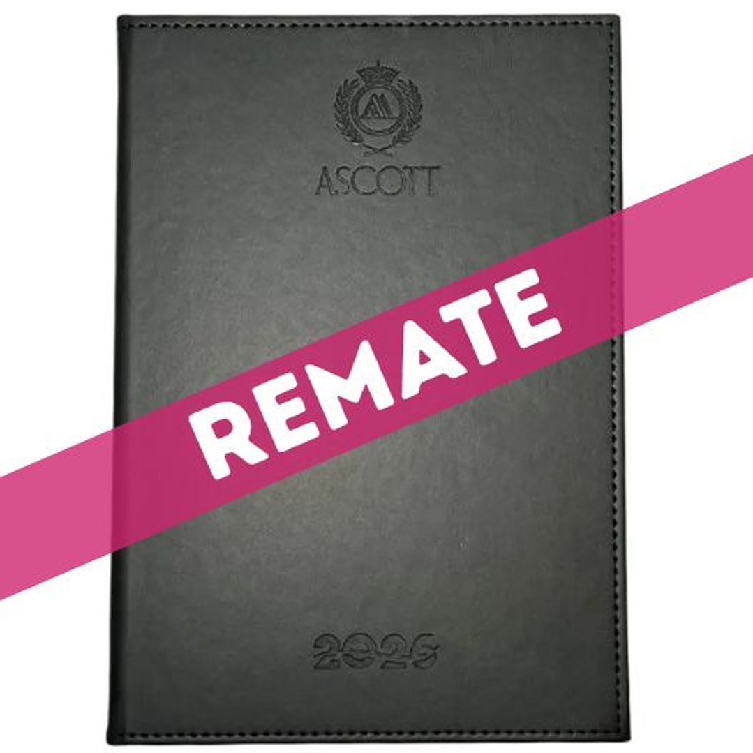 Agenda 2026 Ascott Presidente Clasica Negra  1