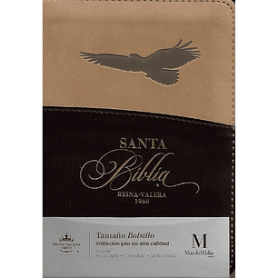 Biblia Reina Valera 1960 Con Cierre Tamaño Bolsillo Aguila