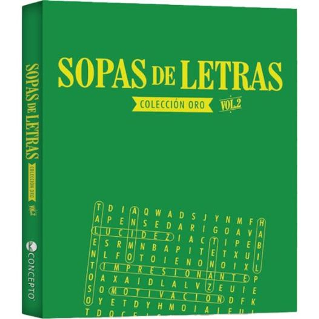 Coleccion De Oro Vol 2 Sopas De Letras  1
