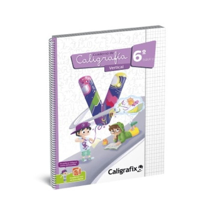 Caligrafia Vertical Sexto Basico. Caligrafix C60v 1