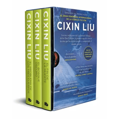 Estuche Trilogia De Los Tres Cuerpos