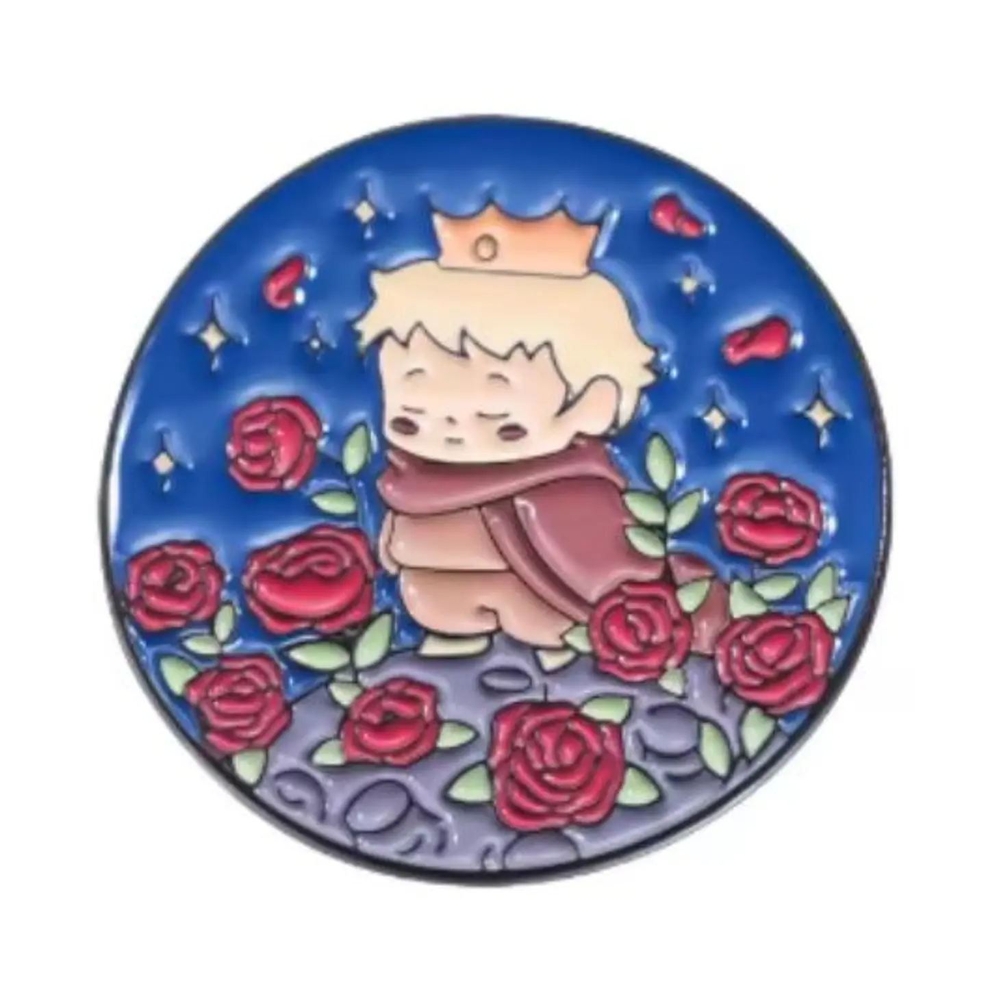 Pin Solapa Principito Corona 1