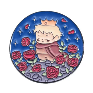Pin Solapa Principito Corona