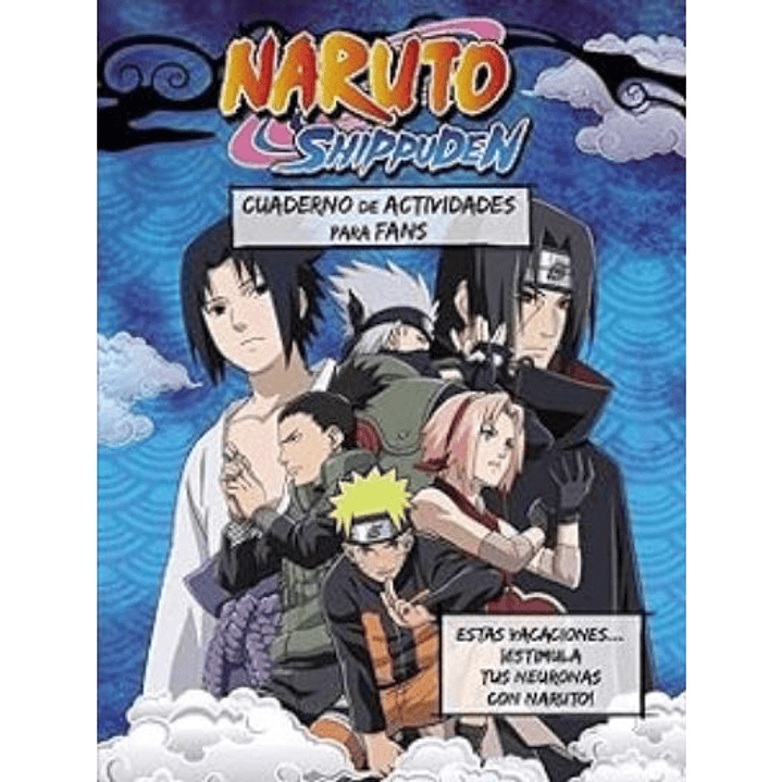 Cuaderno De Actividades Para Fans Naruto Shippuden 1