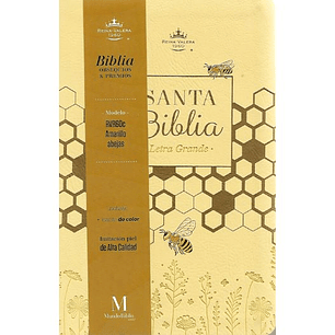 Biblia Rvr1960 Letra Grande Abeja Coleccion Obsequios Y Premios