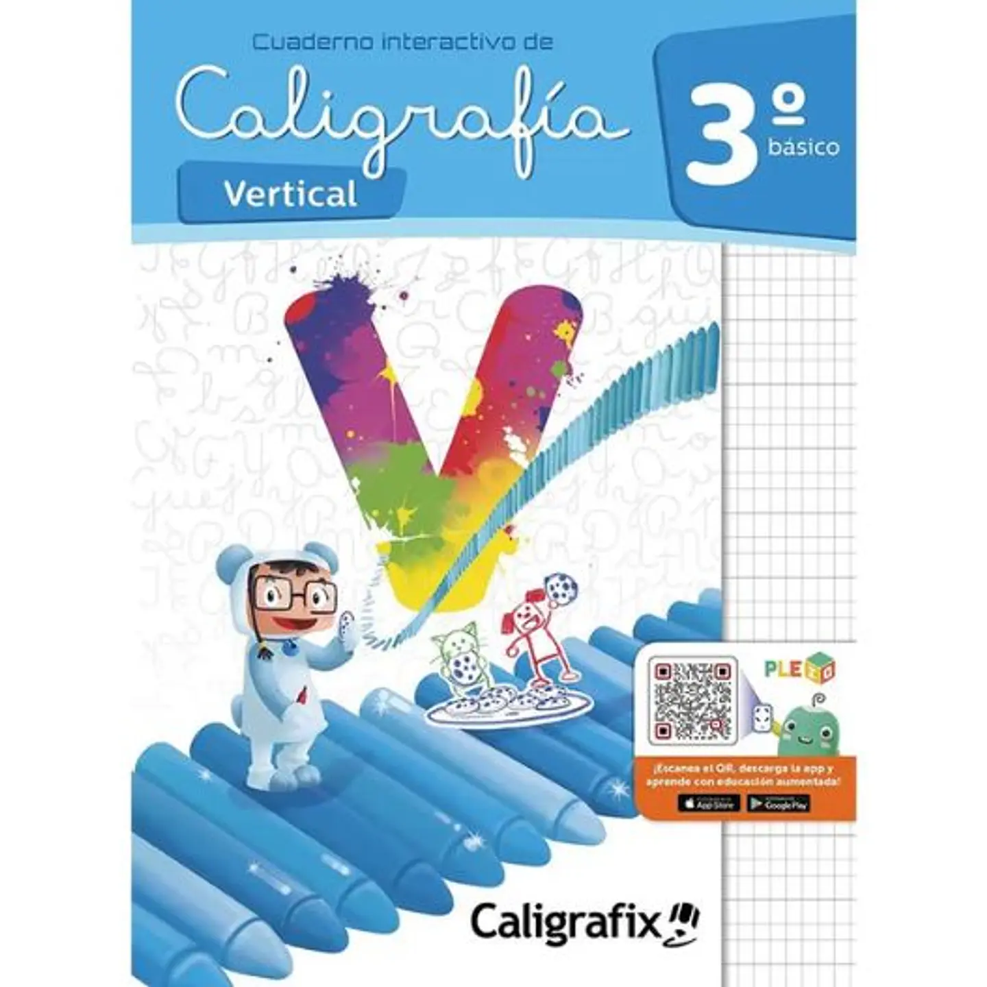 Caligrafia Vertical. Tercero Basico. Caligrafix C30h 1