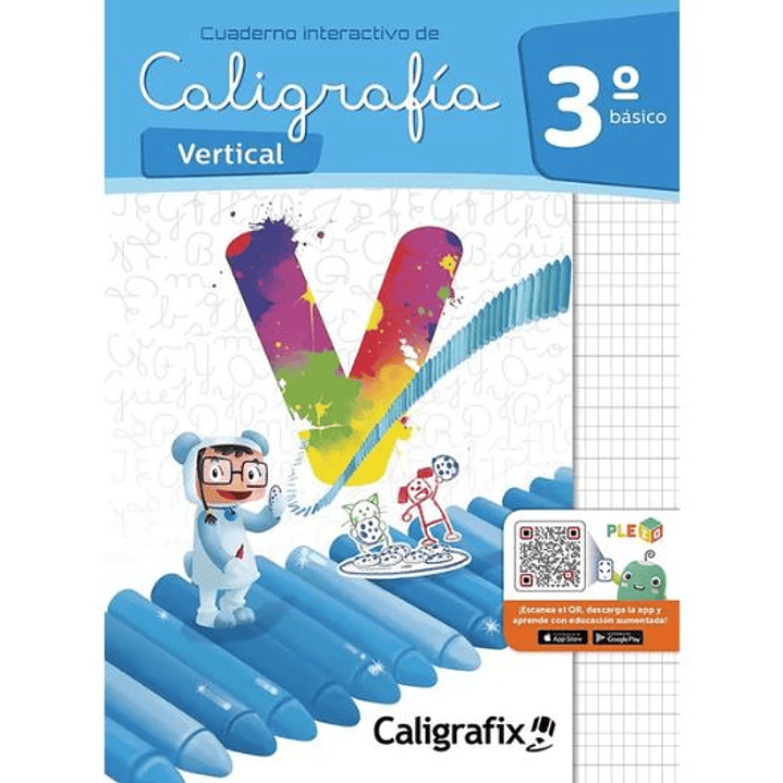 Caligrafia Vertical. Tercero Basico. Caligrafix C30h 1