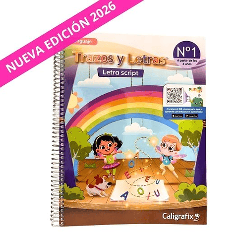 Caligrafix Trazos Y Letras N°1 Script Tl1i