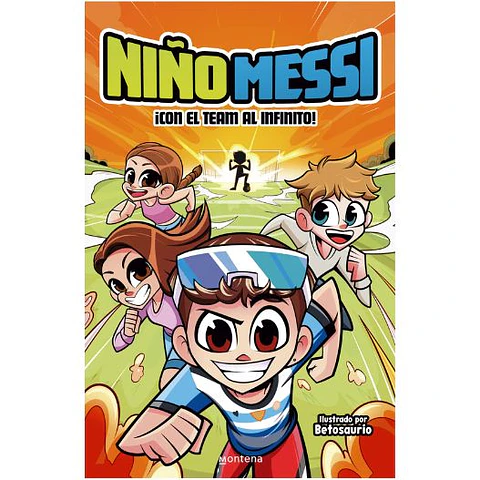 Niño Messi Con El Team Al Infinito 