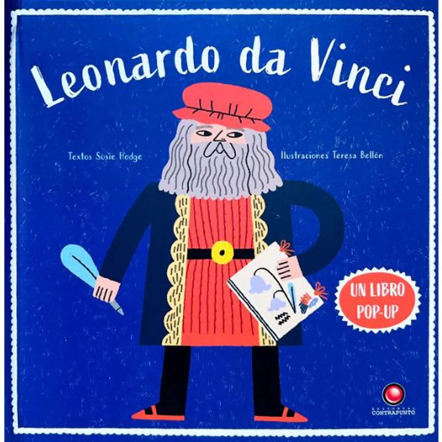 Coleccion Artistas Pop Up Leonardo Da Vinci 1