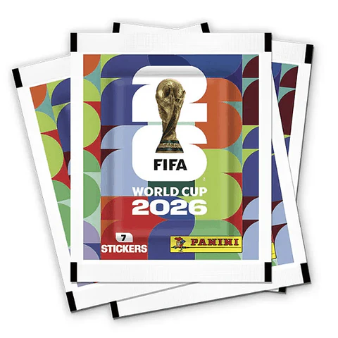 (3ra Reserva) Pack 10 Sobres Panini Album Mundial Fifa 2026