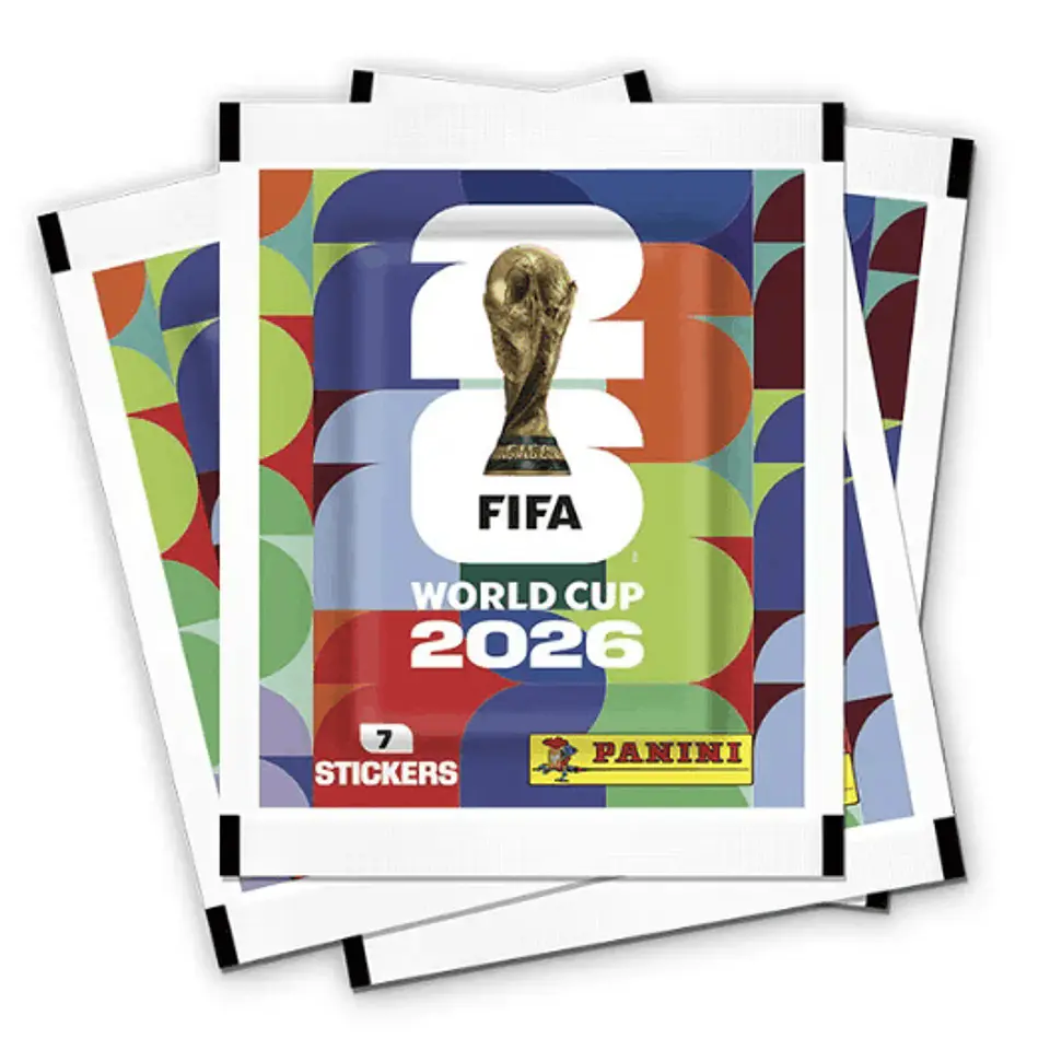 Pack 10 Sobres Panini Album Mundial Fifa 2026 1
