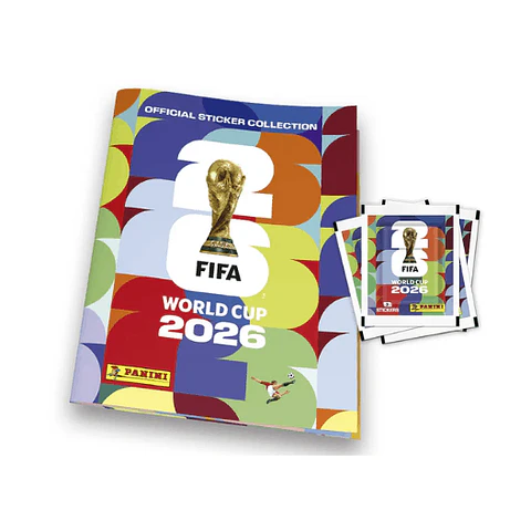 (4ta Reserva) Pack Album + 10 Sobres Panini Album Mundial Fifa 2026