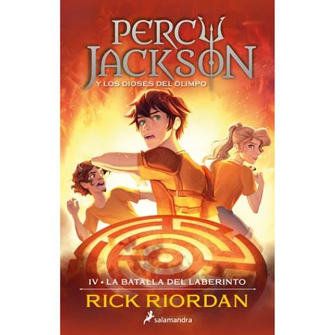Percy Jackson 4. Y Los Dioses Del Olimpo La Batalla Del Laberinto