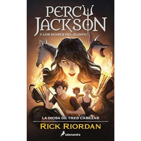 Percy Jackson 7 Y Los Dioses Del Olimpo La Diosa De Tres Cabezas. 