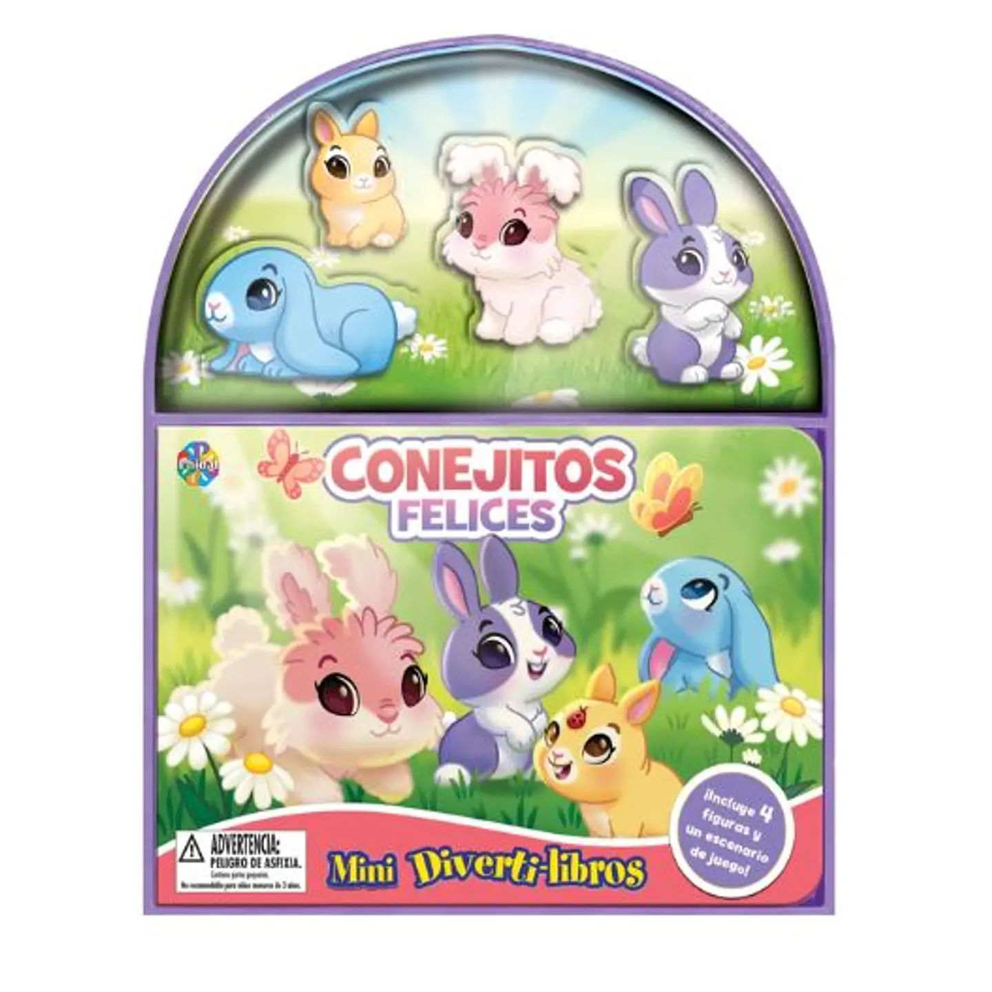 Conejitos Felices Mini Divertilibros 1