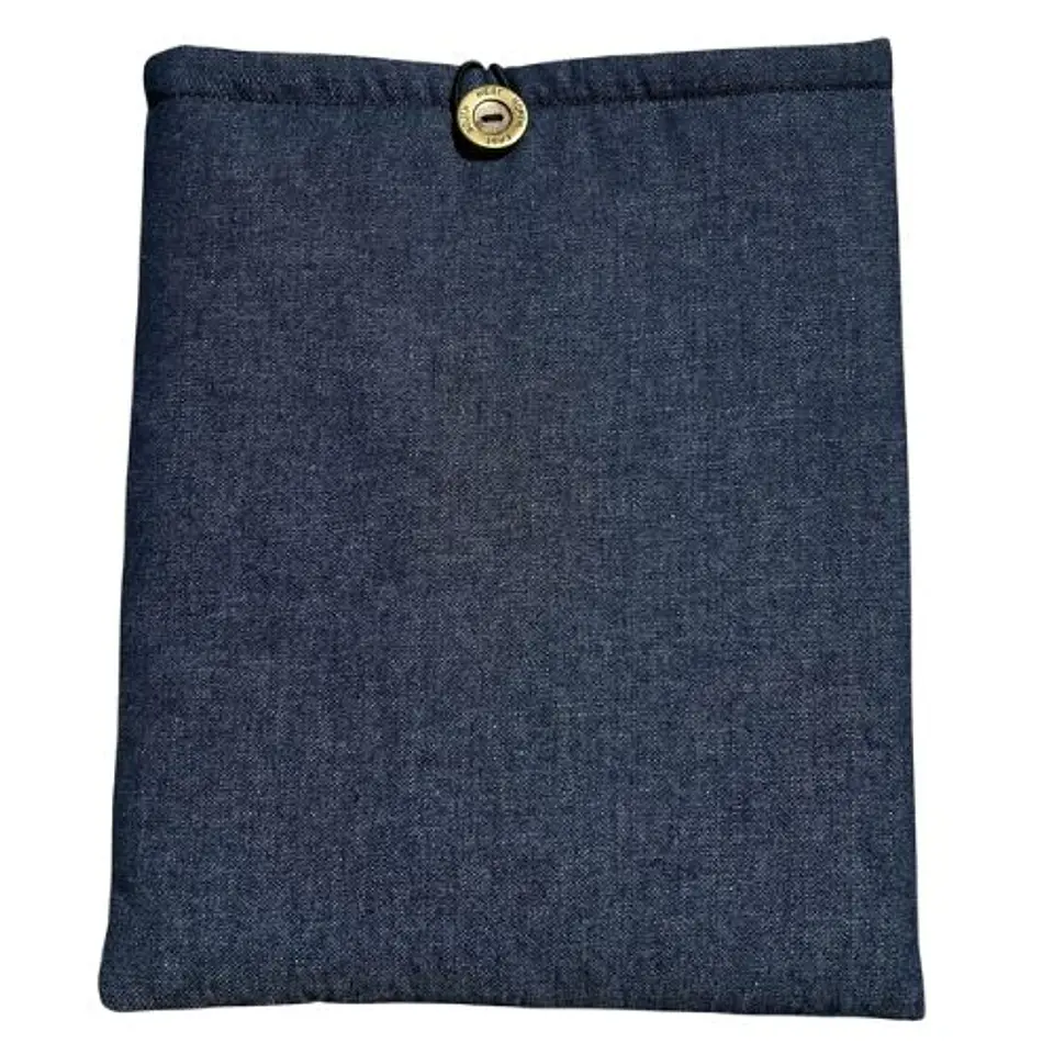 Funda De Tela Para Libros Diseño Jeans 1