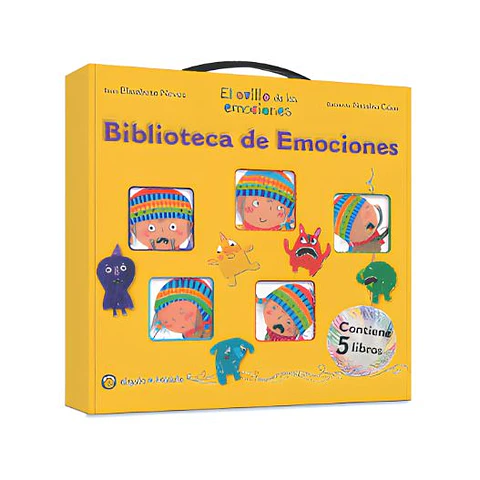 Biblioteca De Emociones (Maletin + 5 Libros)