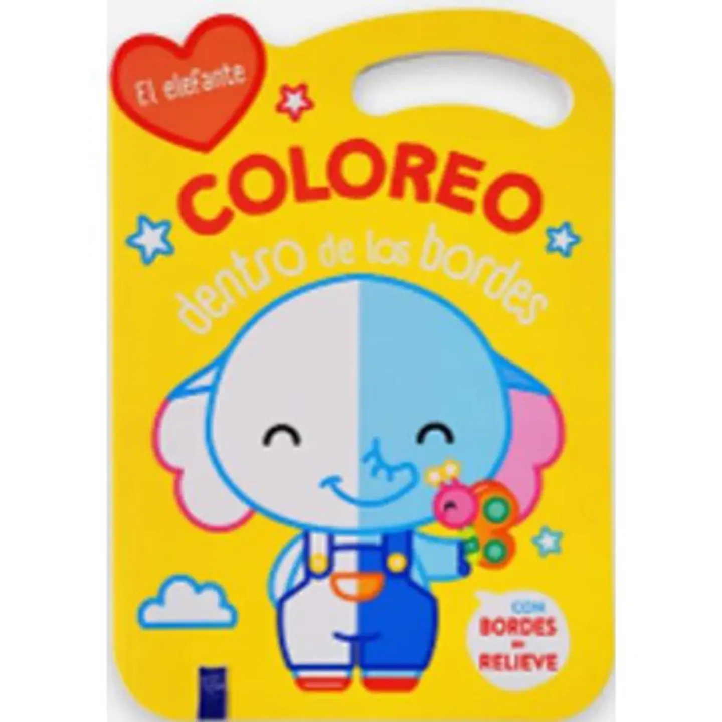 Coloreo Sin Salirme Elefante 1