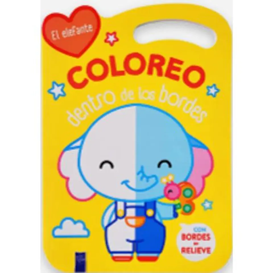 Coloreo Sin Salirme Elefante 1