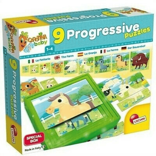 9 Progressive Puzzles La Granja