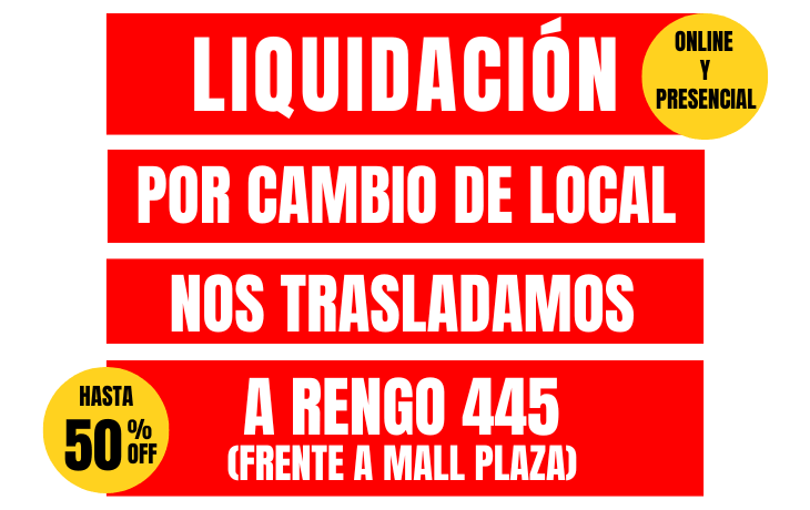 Liquidacion Cambio De Local