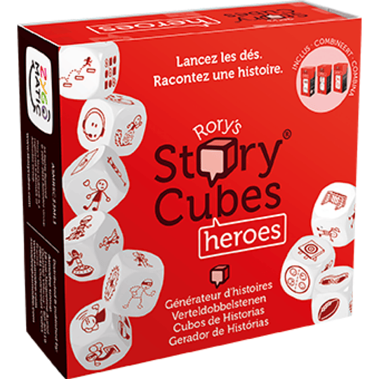 Story Cubes Heroes (Rojo)