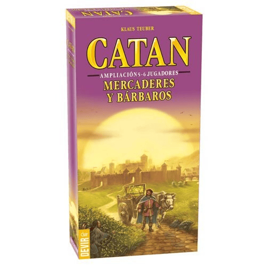 Catan Ampliación Mercaderes y Bárbaros 5 - 6 Jugadores