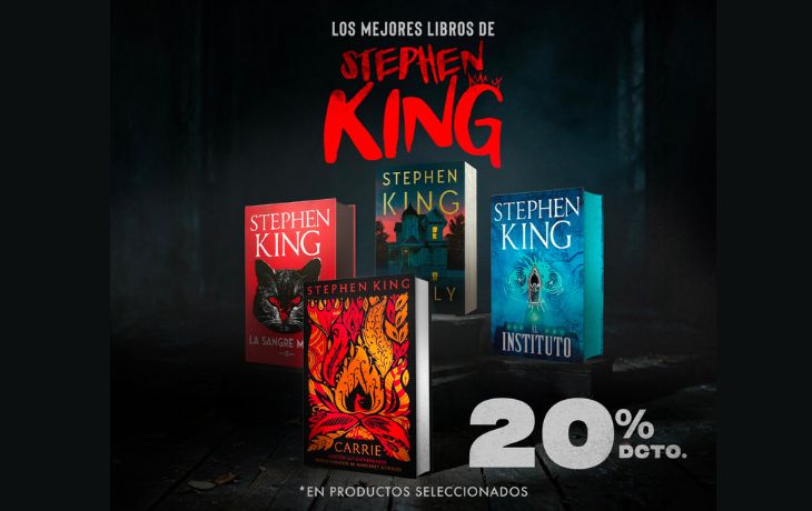 Stephen King 20% Off