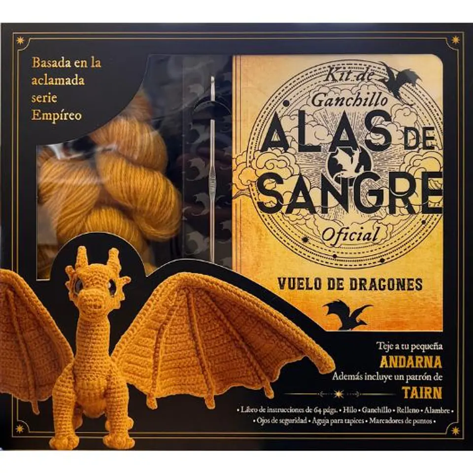 Kit De Ganchillo Alas De Sangre 1