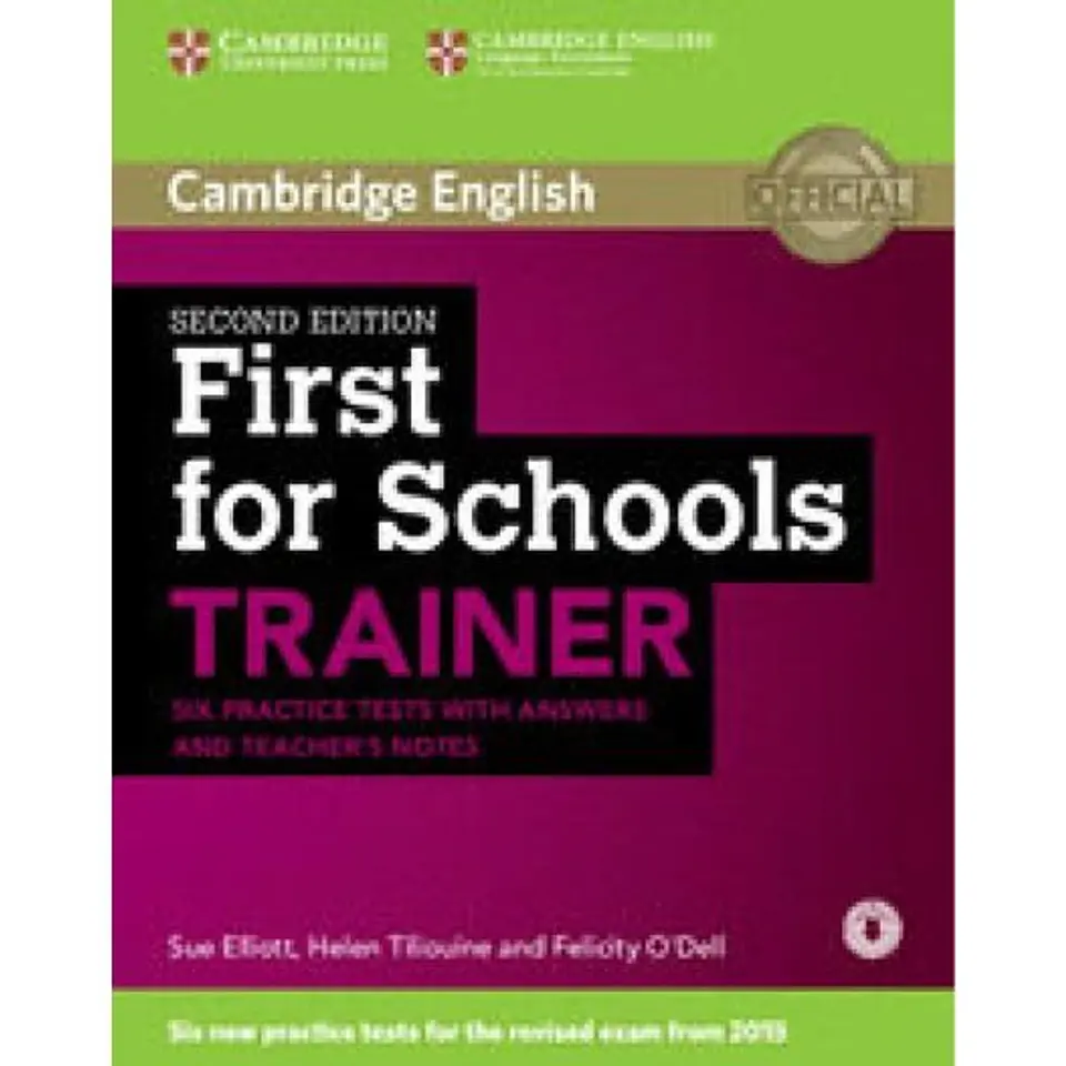 First For Schools Trainer Six Practice Tests With Answers And Teachers Notes With Audio 1