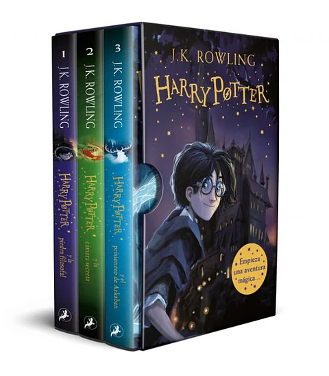 Estuche Harry Potter (1/2/3)