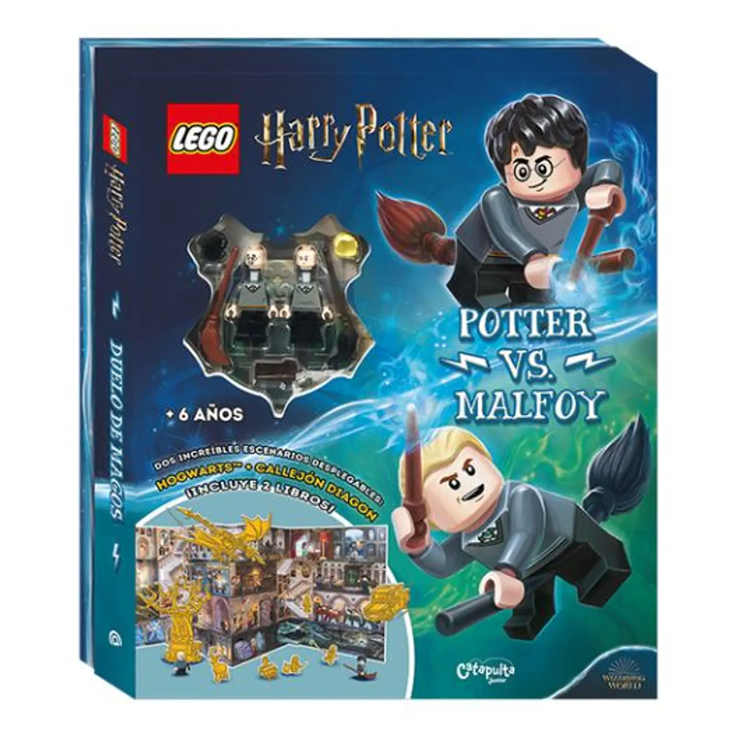 Lego Harry Potter. Duelo De Magos Potter Vs Malfoy 1