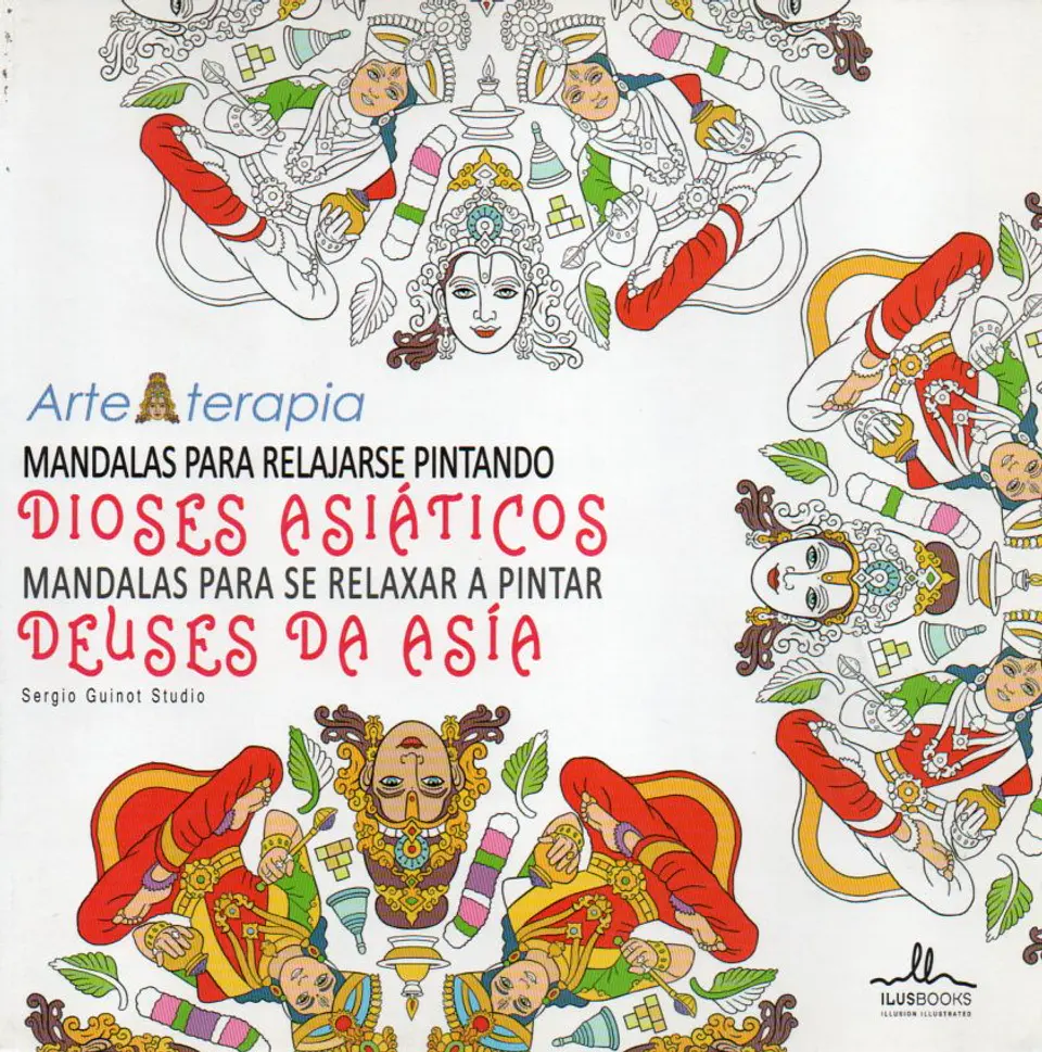Mandalas Para Relajarse Pintando - Dioses Asiaticos 1