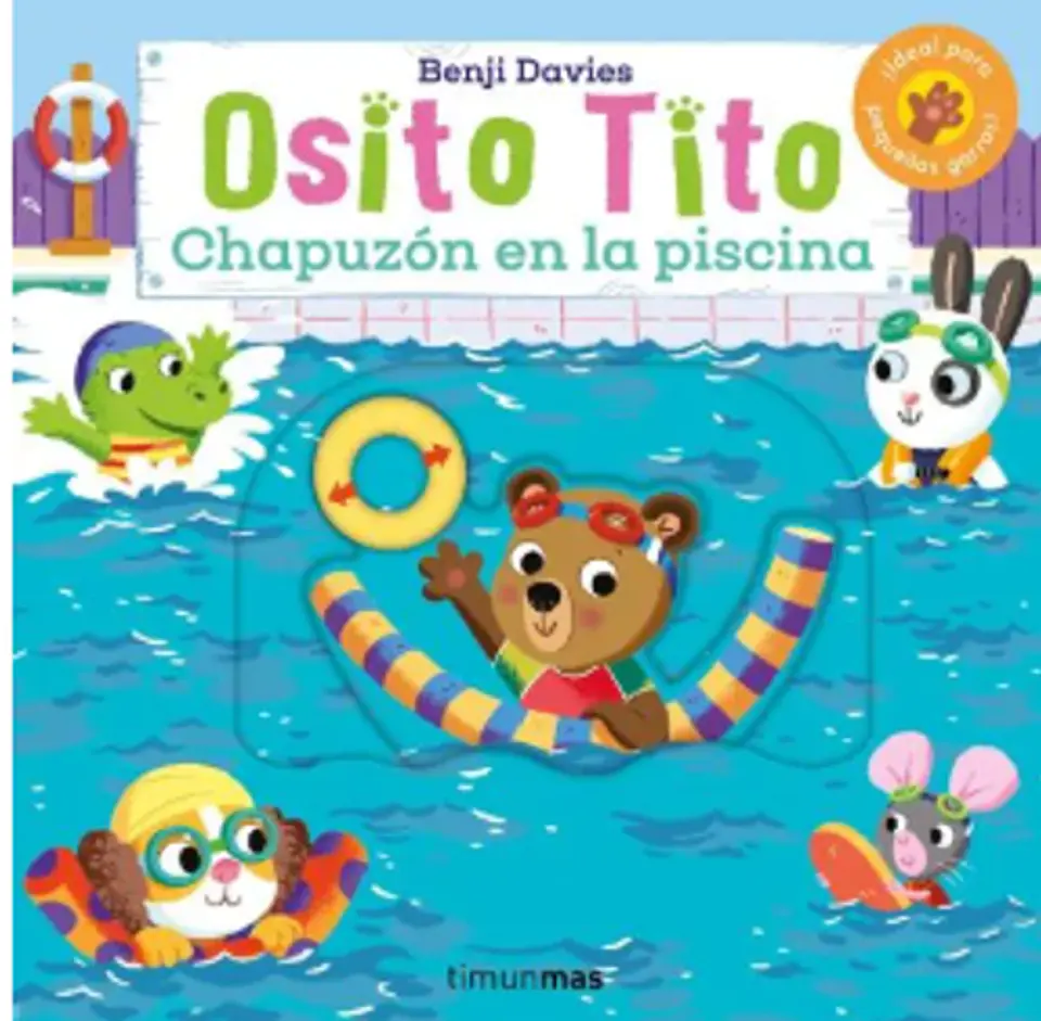 Osito Tito Chapuzon En La Piscina 1