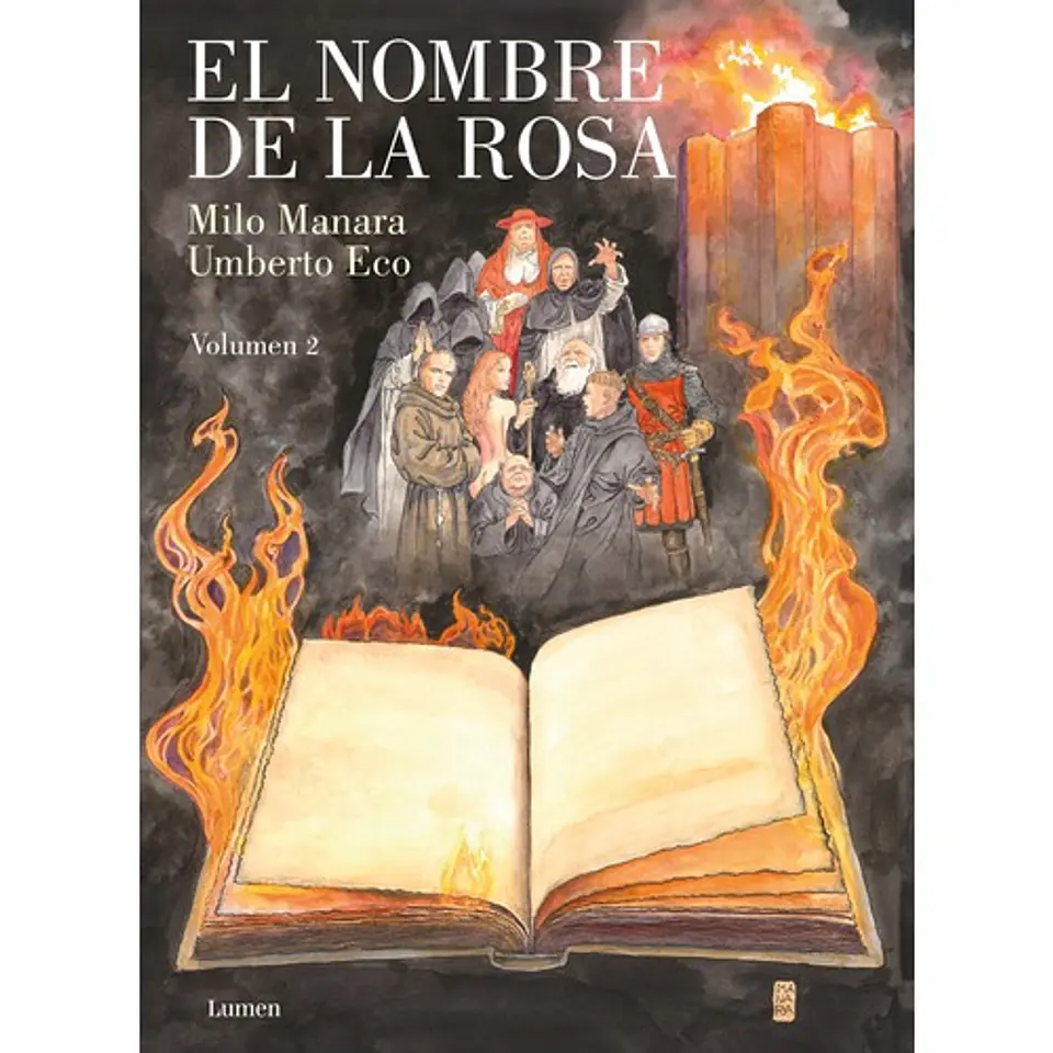El Nombre De La Rosa (La Novela Grafica) 2 1
