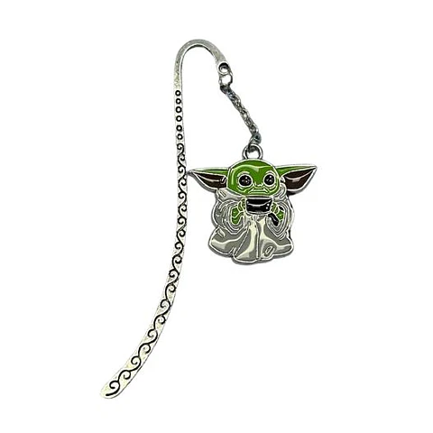 Marcapagina Baston Baby Yoda