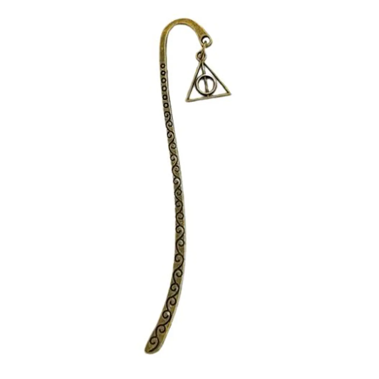 Marcapagina Baston Harry Potter Reliquias De La Muerte Envejecido 1