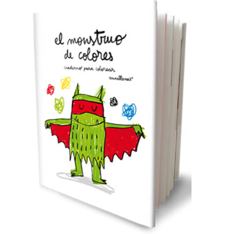 El Monstruo De Colores. Cuaderno Para Colorear 1