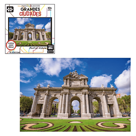 Puzzle Ciudades 1000 Pcs Madrid