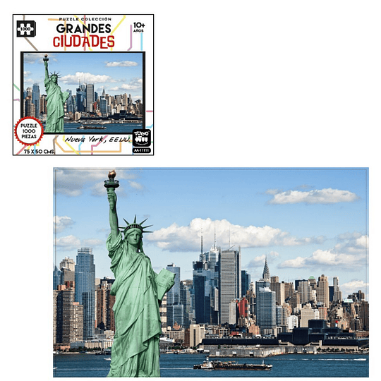 Puzzle Ciudades 1000 Pcs Nueva York